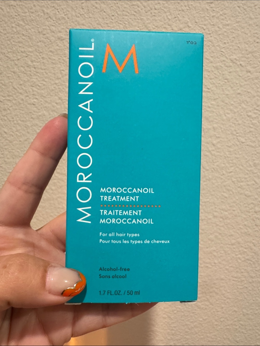 Moroccanoil Treatment - Turquoise with Orange Accent